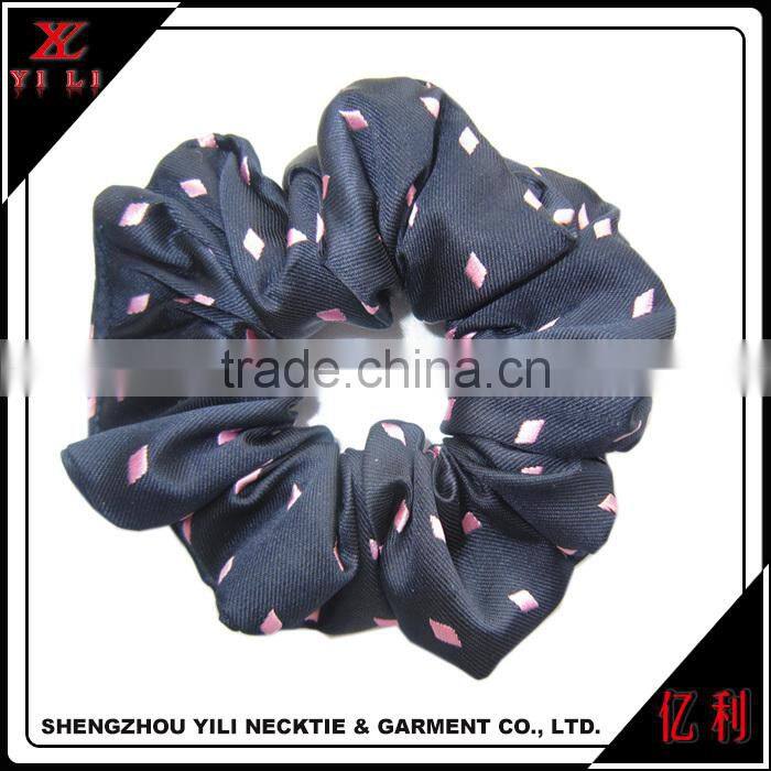 High quality Polyester elastic hair scrunchie wholesale