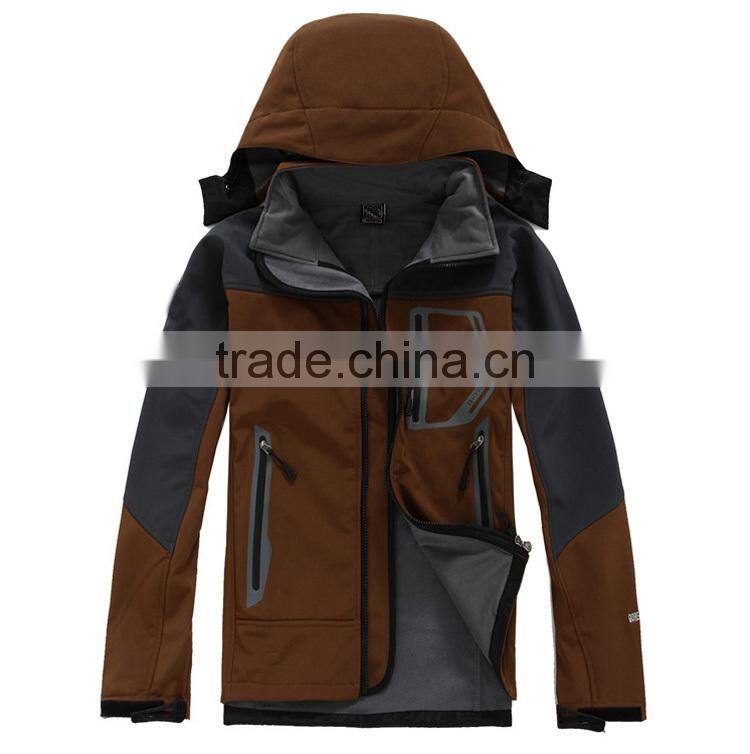 Hot China factory waterproof softshell jacket