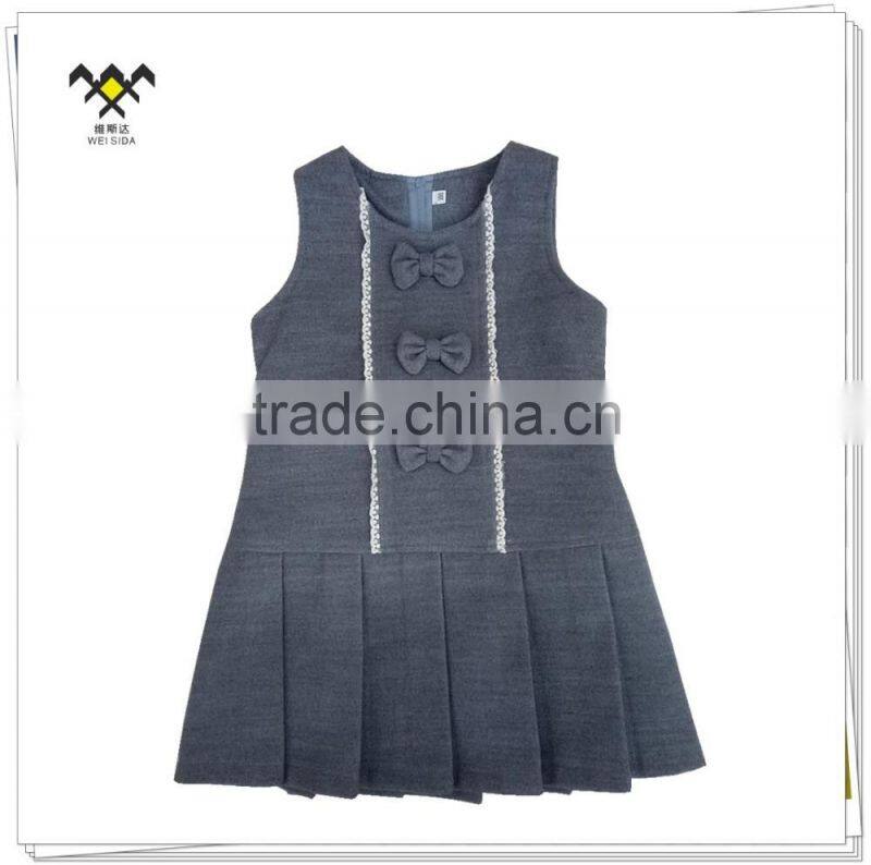 student suit children winter velvet dress for girls