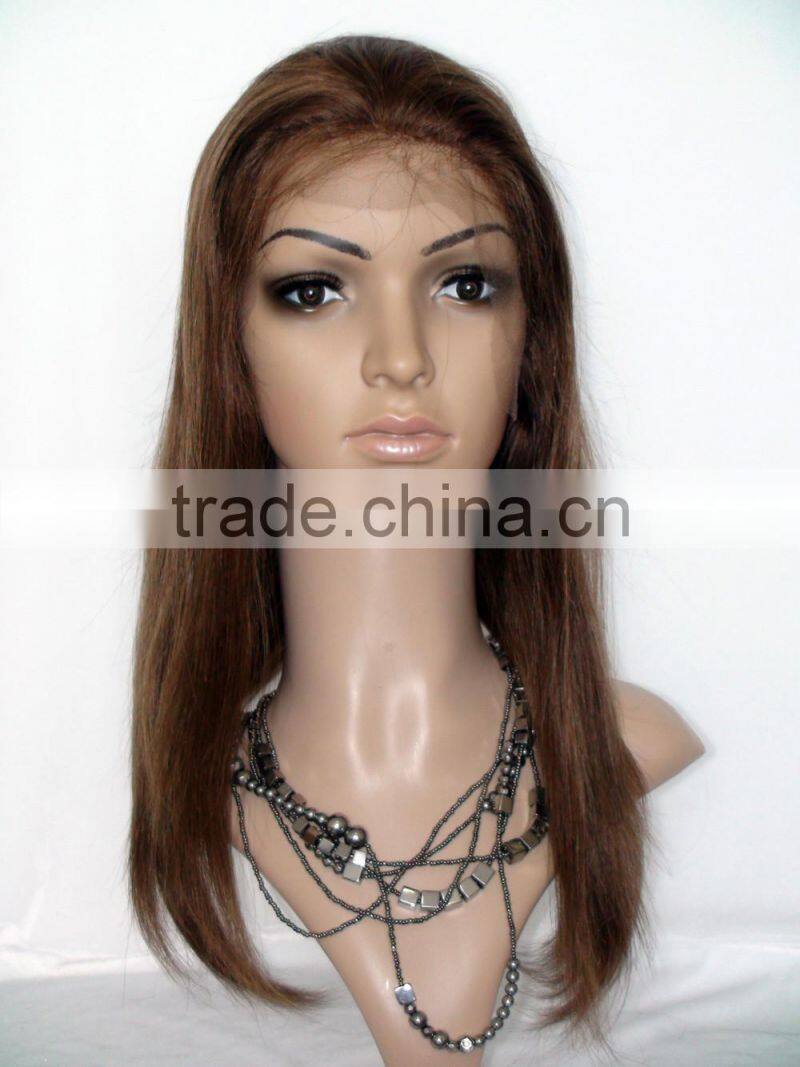 Top Quality human hair Lace front brazilian human hair wig