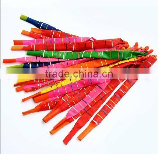 Rocket flying Latex Balloon, Long Balloon for Children Toys