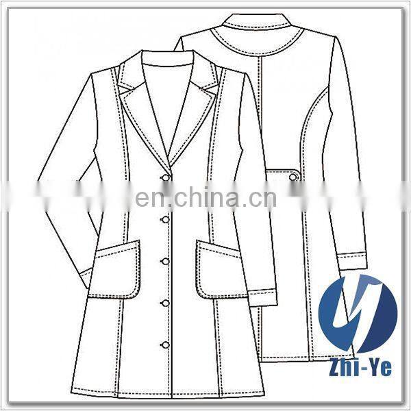 hospital lab coats fashion casual doctor coat