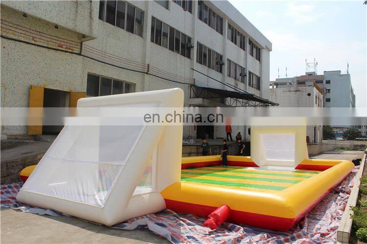 inflatable water football soapy stadium