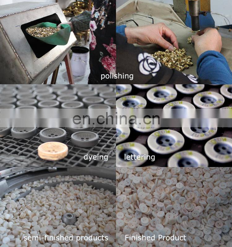 natural Butterfly pattern gold sewing buttons for coat