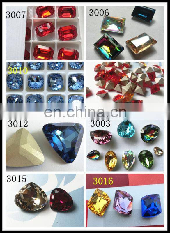 Top Crystal Gifts DIY Crystal Horse Eye Exaggerate Accessory For Special Jewelry