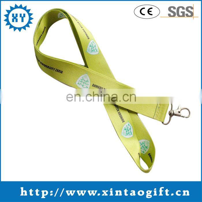 Wholesale 100% polyester gift ribbon id badge holder