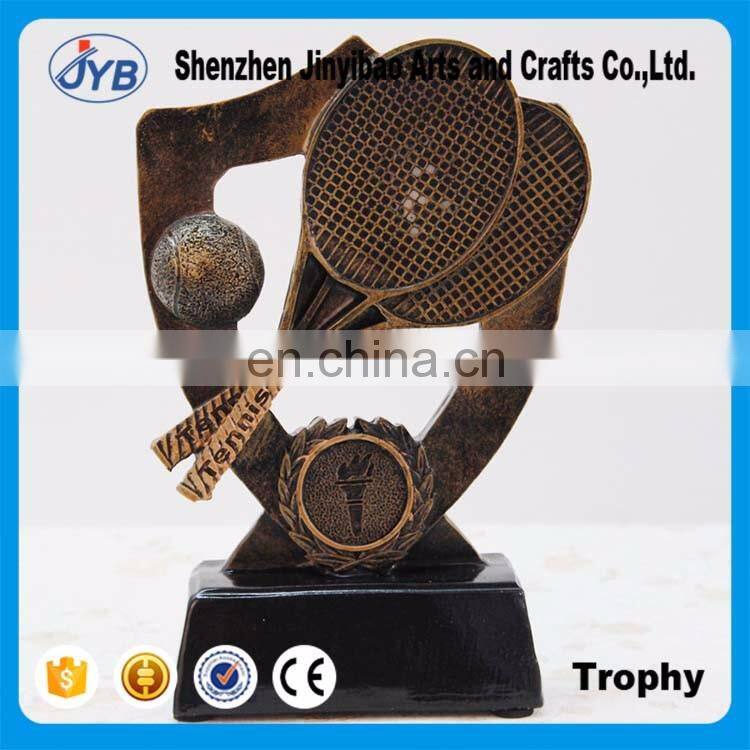 Golden tennis Memorial Resin decoration Wholesale of Arts and crafts Creative trophy