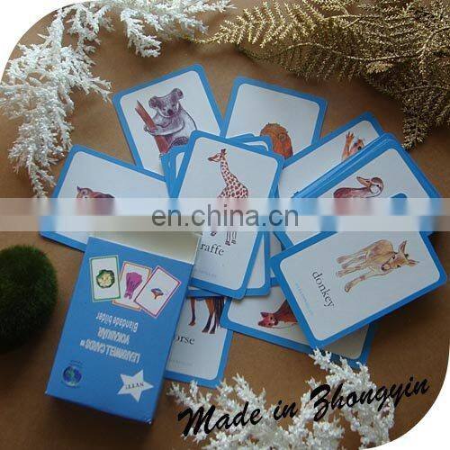 custom printed paper playing cards with your logo(ZY13-3003)