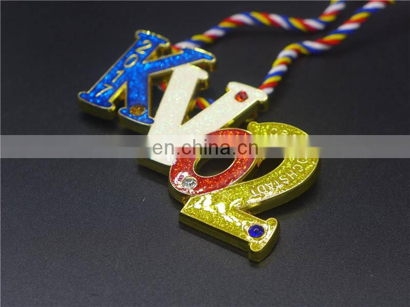 Hot sell die casting sport medallion manufacture of medal