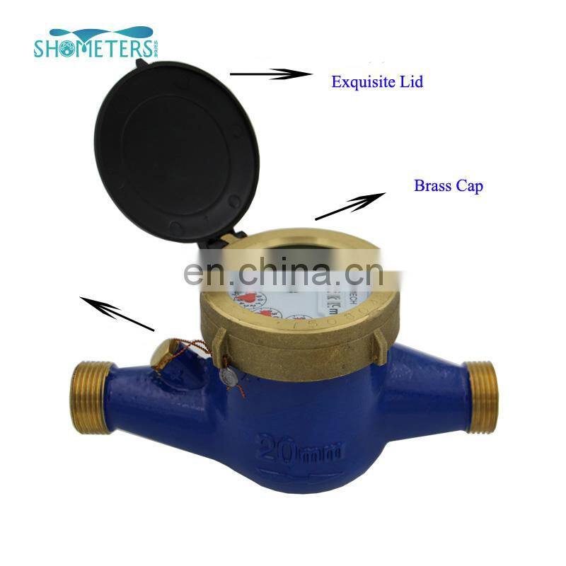 domestic 1L Factory supply MJ water flow meter with pulses counter