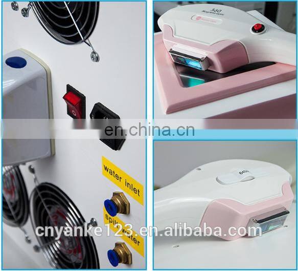 Newest Portable 360 magneto-optical permanent ipl hair removal laser machine
