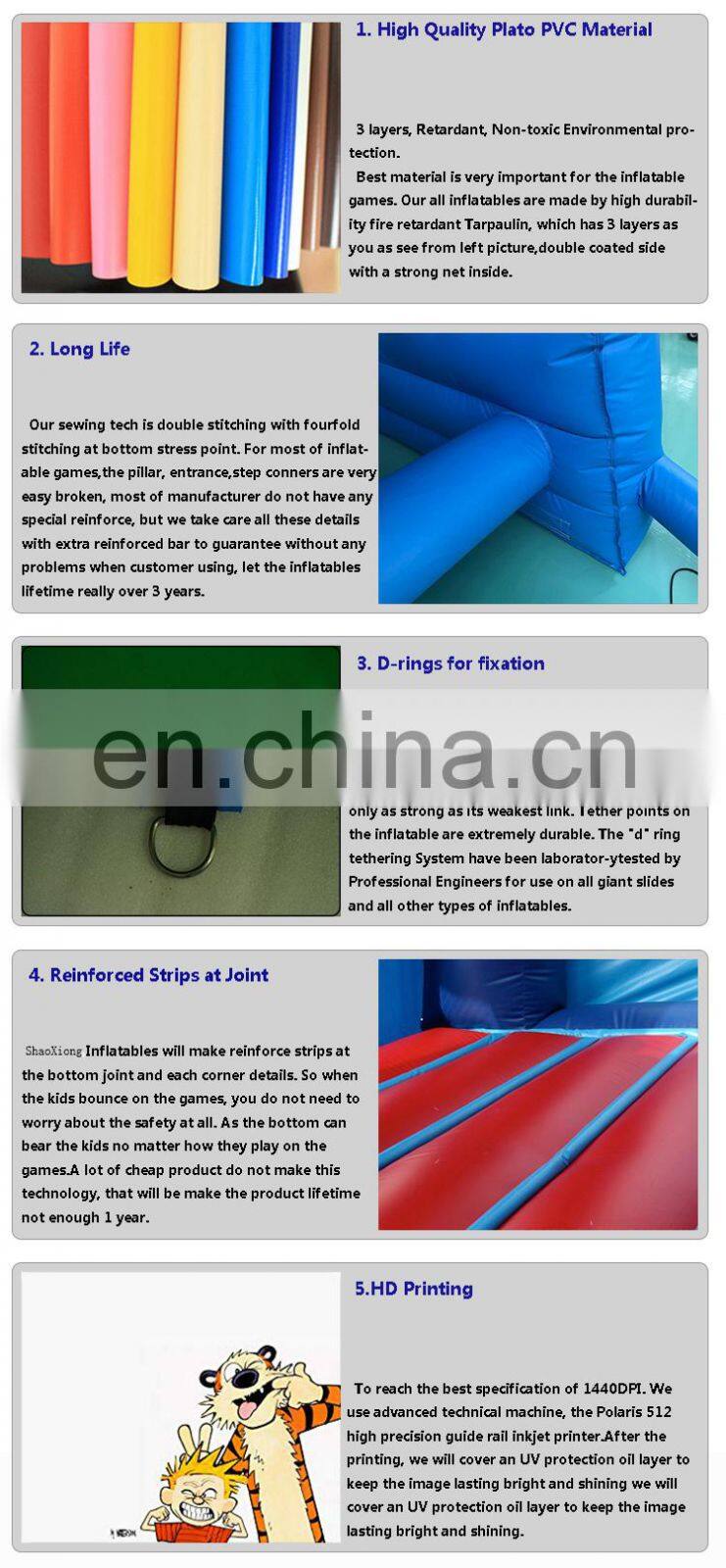 Factory Wholesale Big Inflatable yacht Wet Slide , Used Large Lake Inflatable Water Slip Slides for Sale