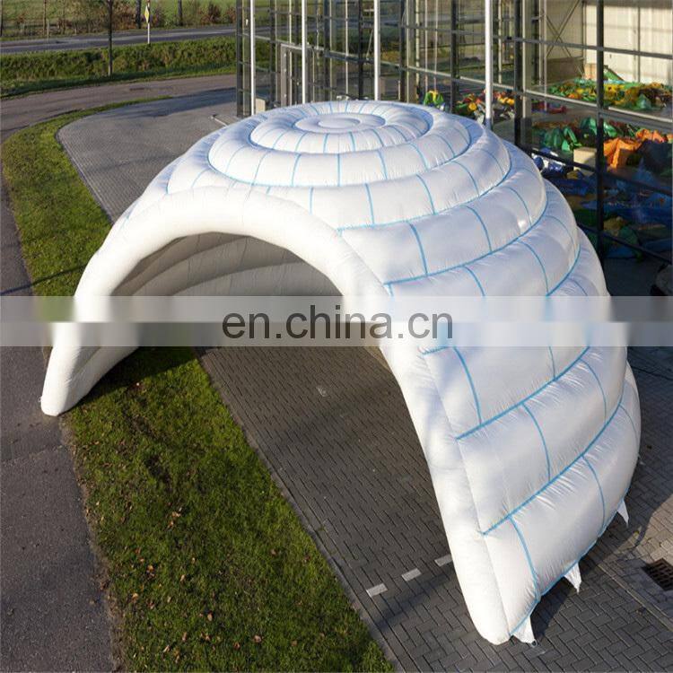 Inflatable Snow Igloo Dome Tent Party Inflatable Stage Cover Tent For Sale