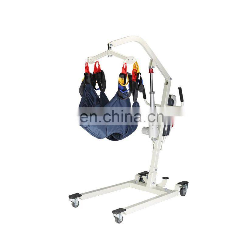 TOPMEDI Homecare Foldable Electric Machine Patient Transfer Lift hoist With Sling