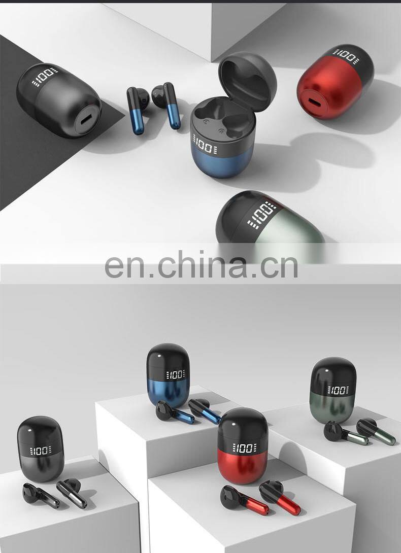 Tws Earbuds J28 Wireless Earpieces New Fashion Sports Headphones Gaming Music Headset