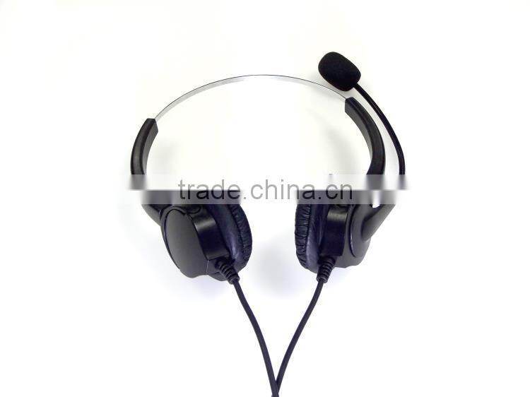 RJ9 rj11 connect call center Skype Wechat QQ computer telephone headset