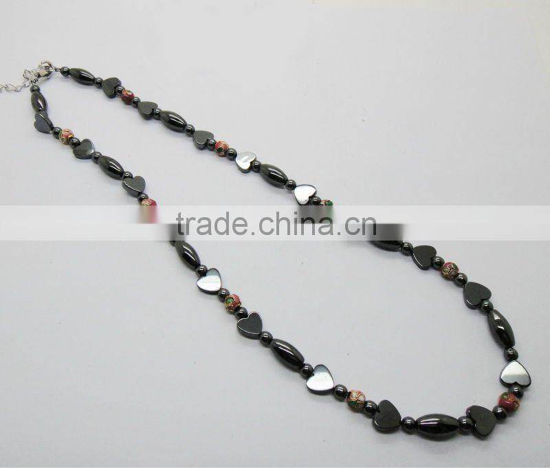 Hematite 8mm drum beads for jewelry