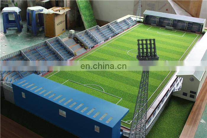 Guangzhou model making Gold stone stadium model in England for layout/sale