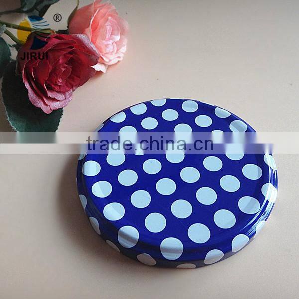 customerized metal caps for glass jars
