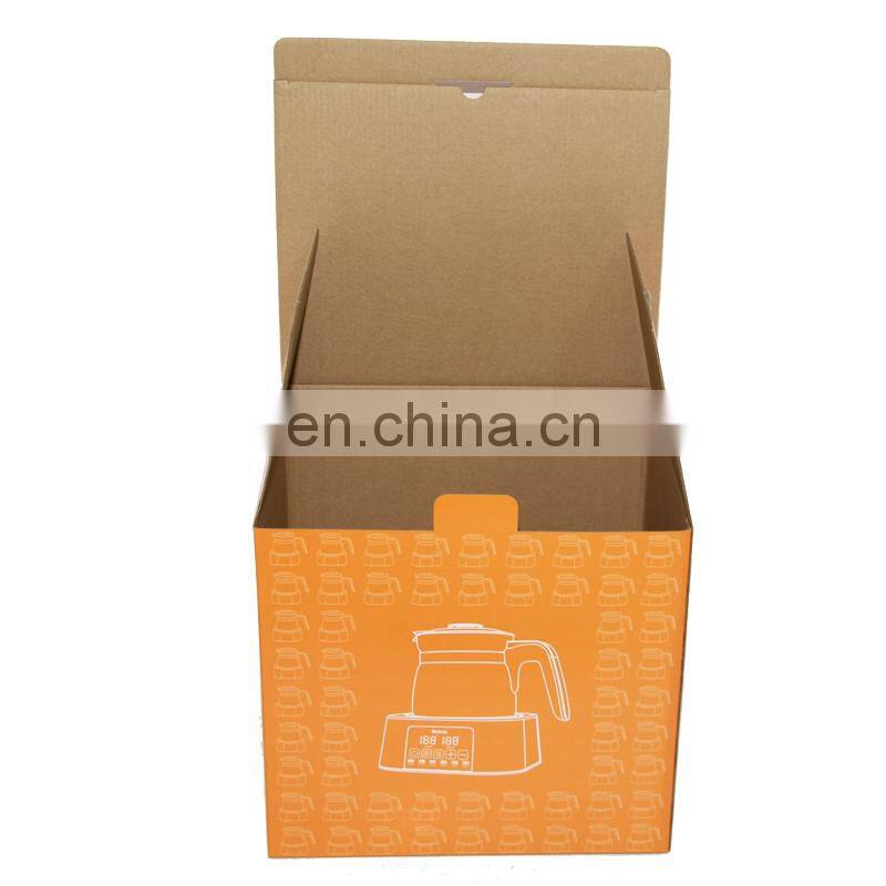Strong Factory Price Custom Made Foldable Electric Home Appliance Packing Recycled Corrugated Paper Box