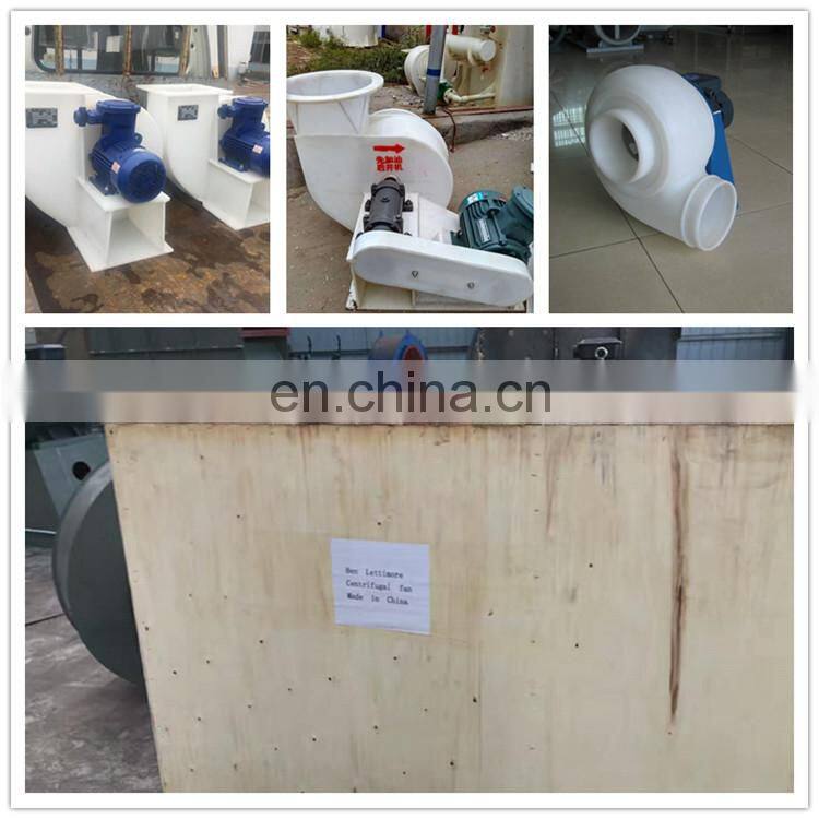 Fiberglass Centrifugal Fan Backward Curved Impeller Electric Centrifugal Blower