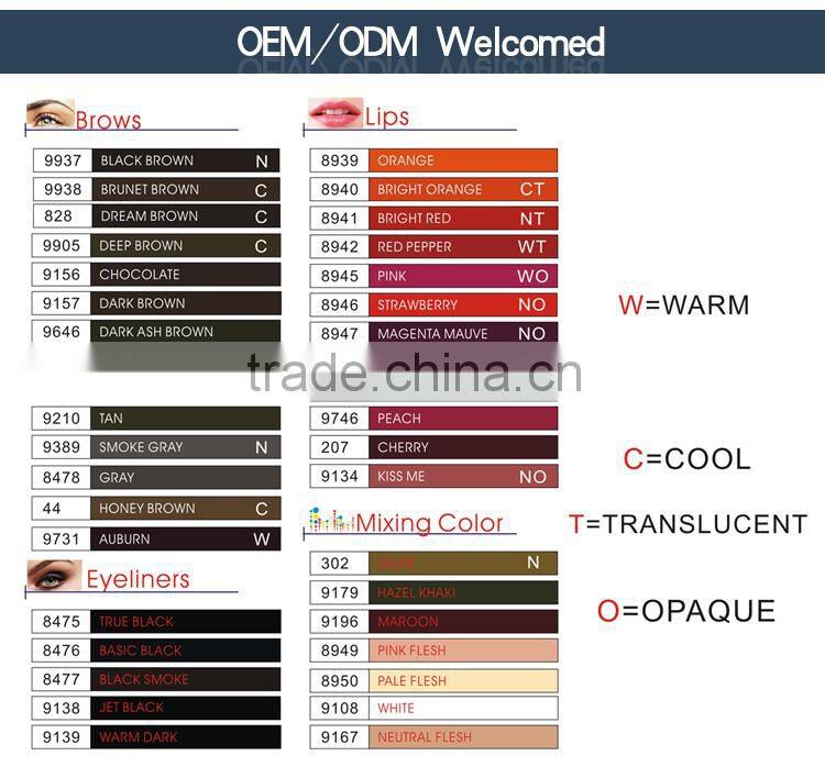 LUSHCOLOR Permanent Makeup Ink Pigment Best Sell Eyebrow Tattoo Ink