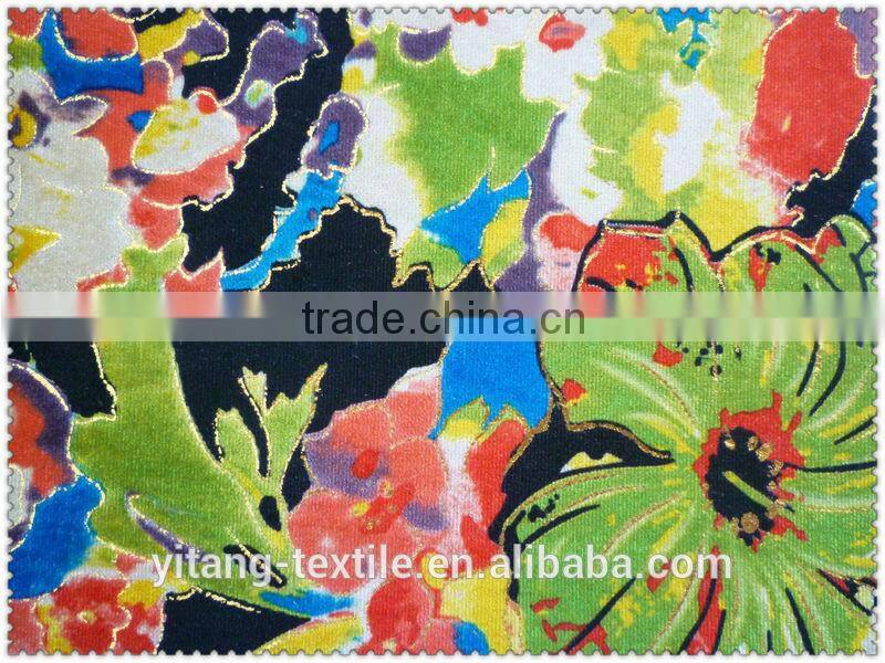 New arrival cotton velvet fabric for dress