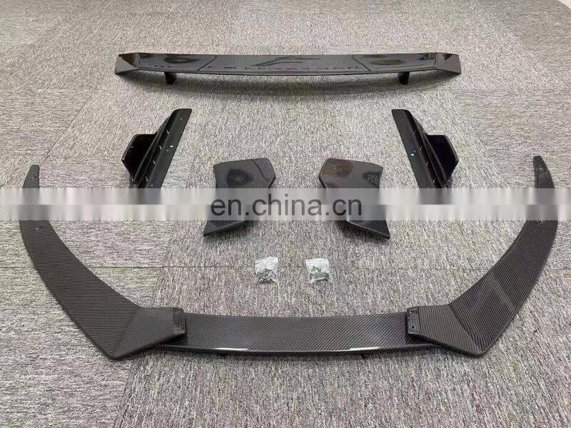 Runde New Arrival Top Ranking Quality Carbon Fiber Material For Audi R8 Performance Style Body Kit Front Lip Spoiler