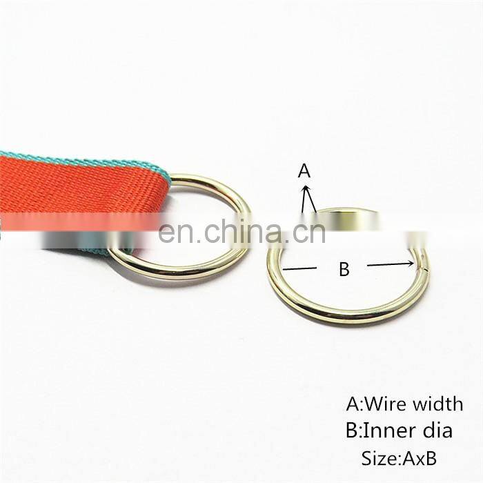 Wholesale Zinc Alloy Round Ring 1 Inch Metal O Ring for Handbag