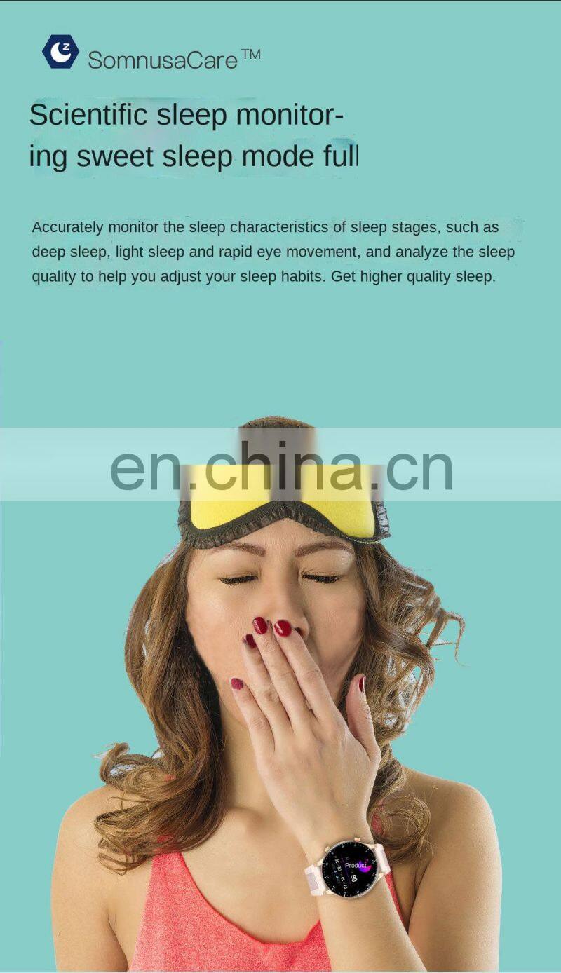 Smart Watch Information Call Reminder Female Physiological Period Notification Heart Rate Blood Pressure Blood Oxygen Monitoring