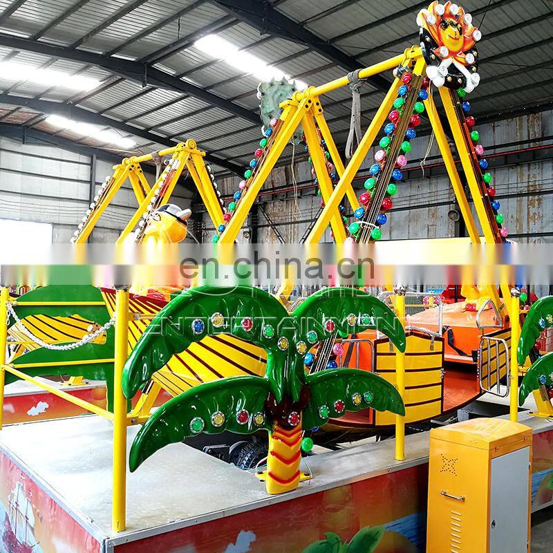 Popular park rides pirate ship attraction carnival funny pirate ship for kids and adult