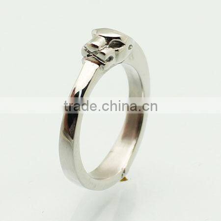 Top wedding bands factory, 2014 new mens womens 316L stainless steel ring, couple wedding ring