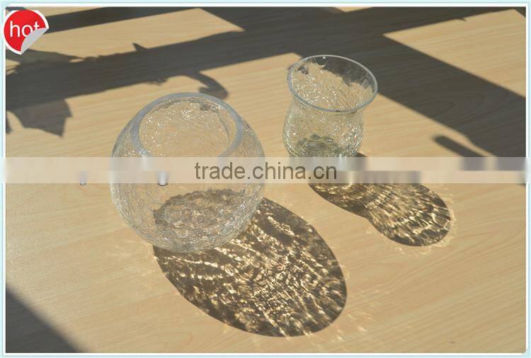 cheap glass hurricane candle holders hand blown cut glass candle holders