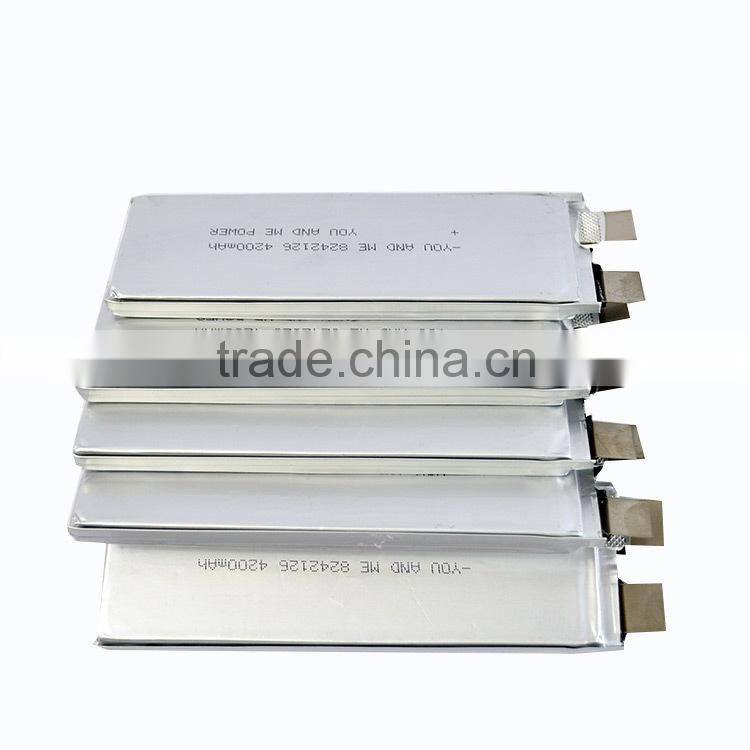 Lithium Polymer battery 3.7v 4200mah for solar storage system