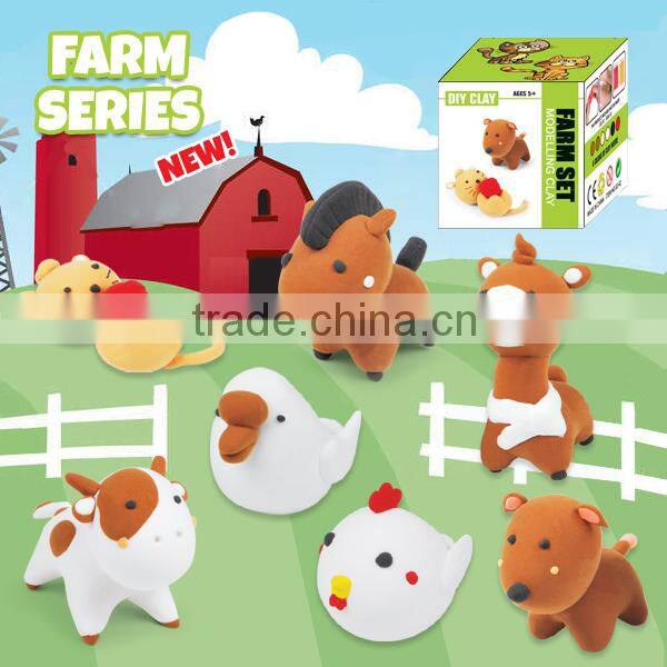 factory directly selling modelling clay air dry play dough set diy modelling clay kits