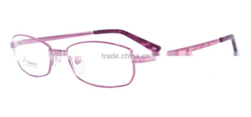 Women eyewear china and new model eyewear frame glasses by memory material
