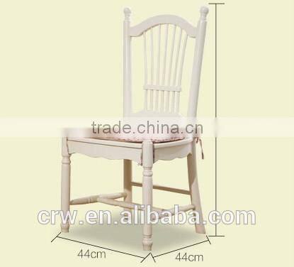 RCH-4189 Elegant and high gloss modern wedding chair white dining chairs