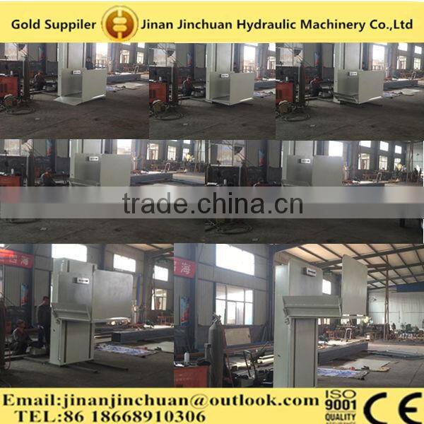 hydraulic wheel chair lift for the disabled and the elderly