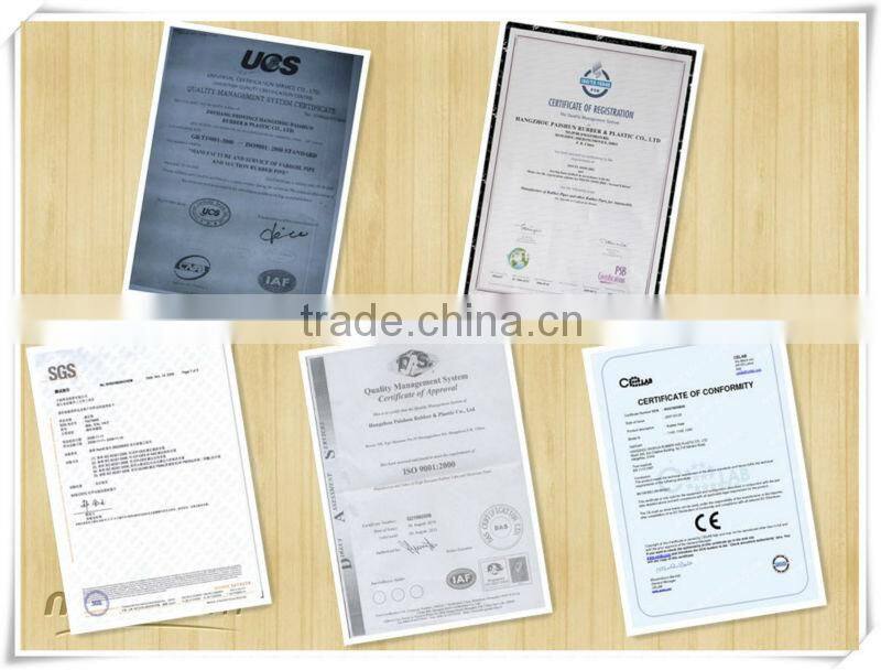 Black Oil Resistance Pure Rubber Flexible Customized NBR Tube