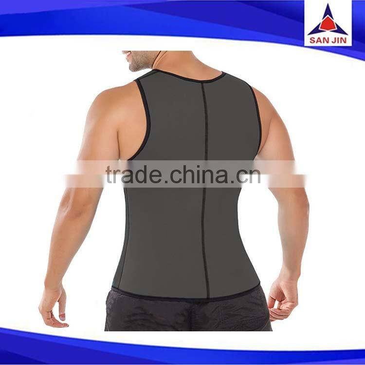 neoprene slimming body shaper for men body shaper exercise vest