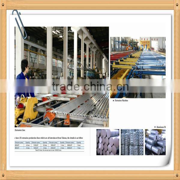 high quality anodized led aluminium extrusions 6063 plant in China