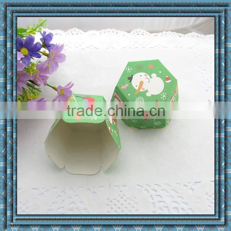Hot sale Hexagon shape high temperature cake cup,bread cup