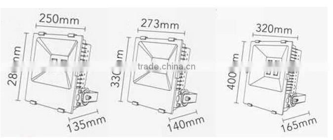 Manufacturer Kinds of COB and SMD outdoor Led flood lights 10W - 50W 70W 100W 150W 200w 400W Garden Light RGB