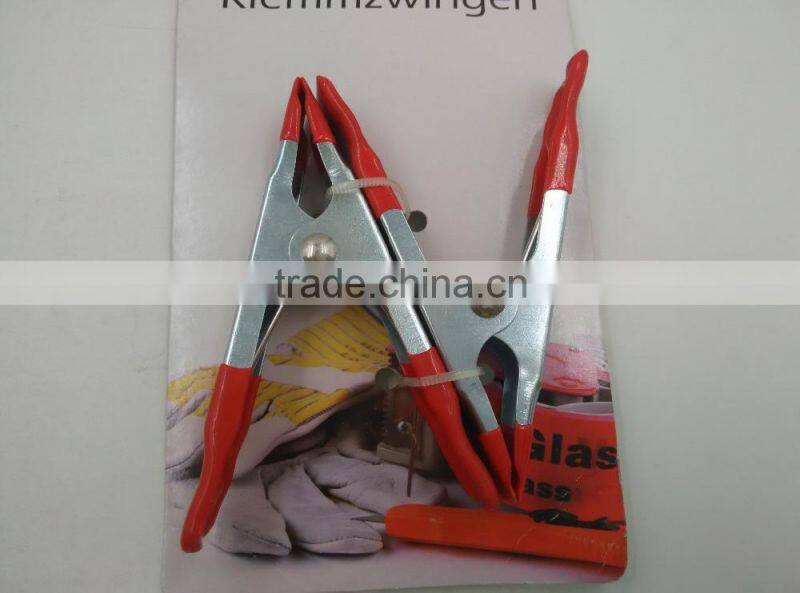 wholesale mini alligator clamp, iron spring clamp Big holding force