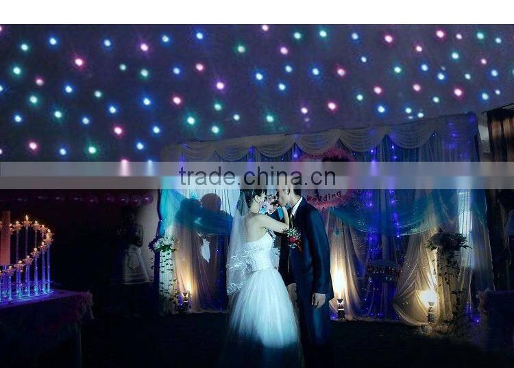 Background Led curtain Velvet cloth RGB full color Video curtain Stage Wedding Bar led screen