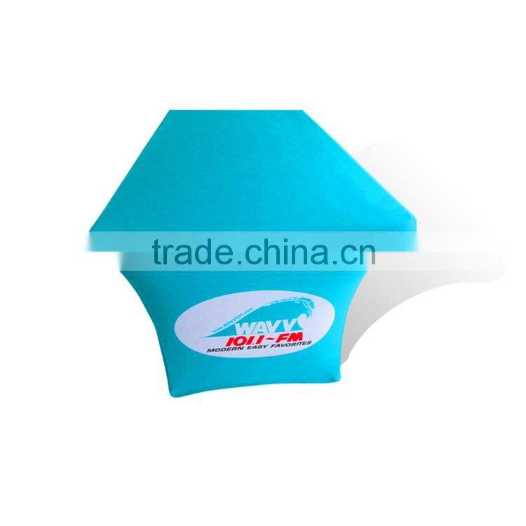 Customizable Fireproof 100% Polyester High Standard Table Cover Tablecloth