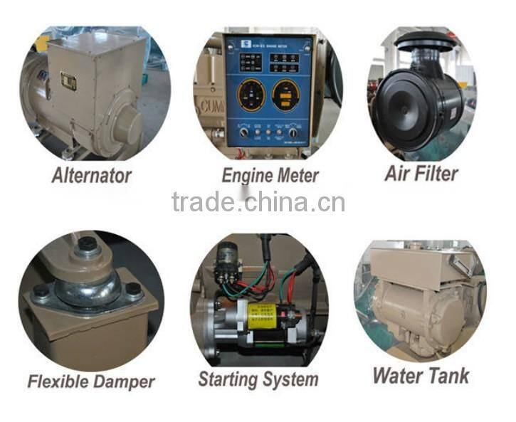 2015 Factory Price of CE,ISO approved mobile diesel generator with three or four wheels