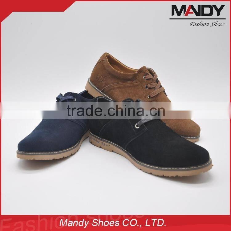 wholesale manufacturer men flat leather casual shoes dubai shoes