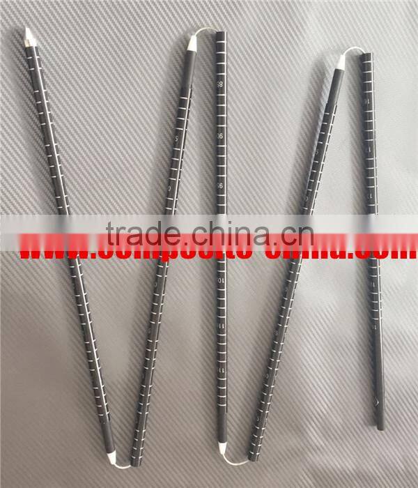 Quality Assurance Carbon Fiber Folding Avalanche Probes , Using For Safety Inspection