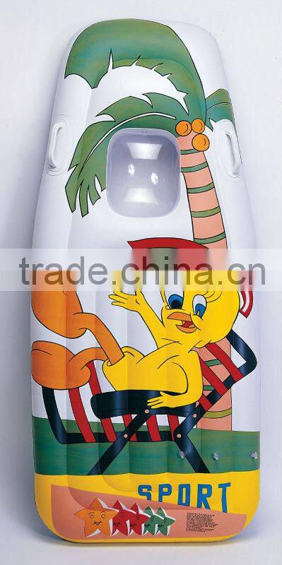 Inflatable water rider, surf rider for children